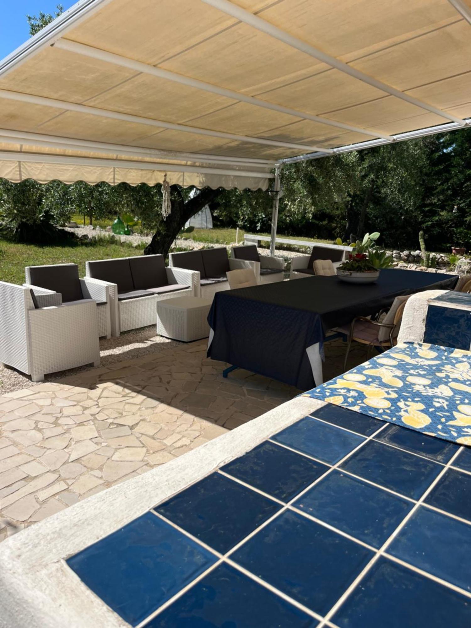 B&B Villa Mediterranee Con Parking Space Trani Exterior foto